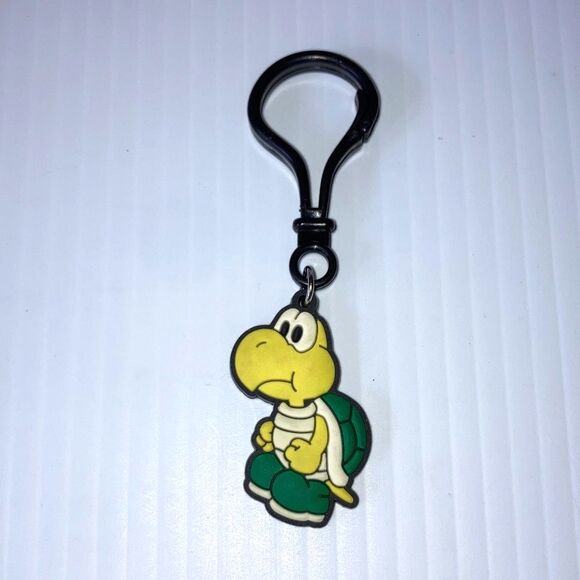 MARIO BROS Backpack Lunchbox Purse Charm Luigi Koopa Troopa Question Mark Trio - Picture 8 of 11